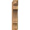 Ekena Millwork Balboa Rough Sawn Craftsman Outlooker, Western Red Cedar, 8"W x 30"D x 38"H OUT08X30X38BOA04RWR - alternate 3